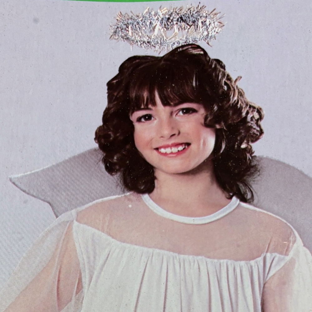 Child Angel Costume White